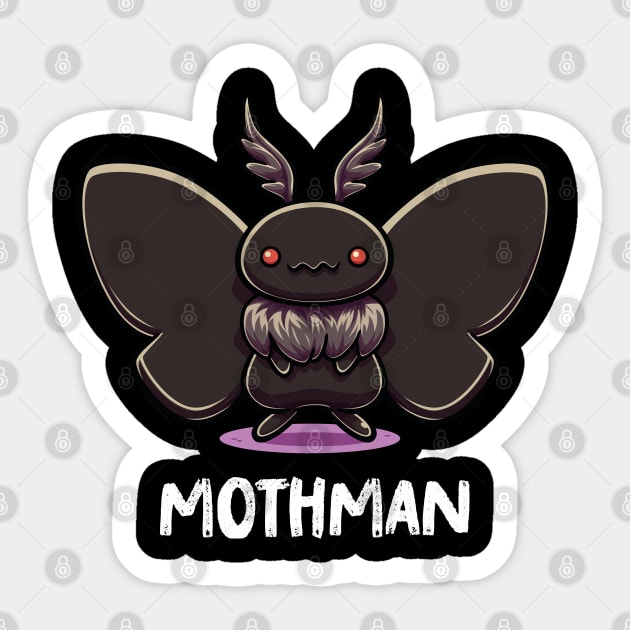 Mothman Sticker by GoshWow®